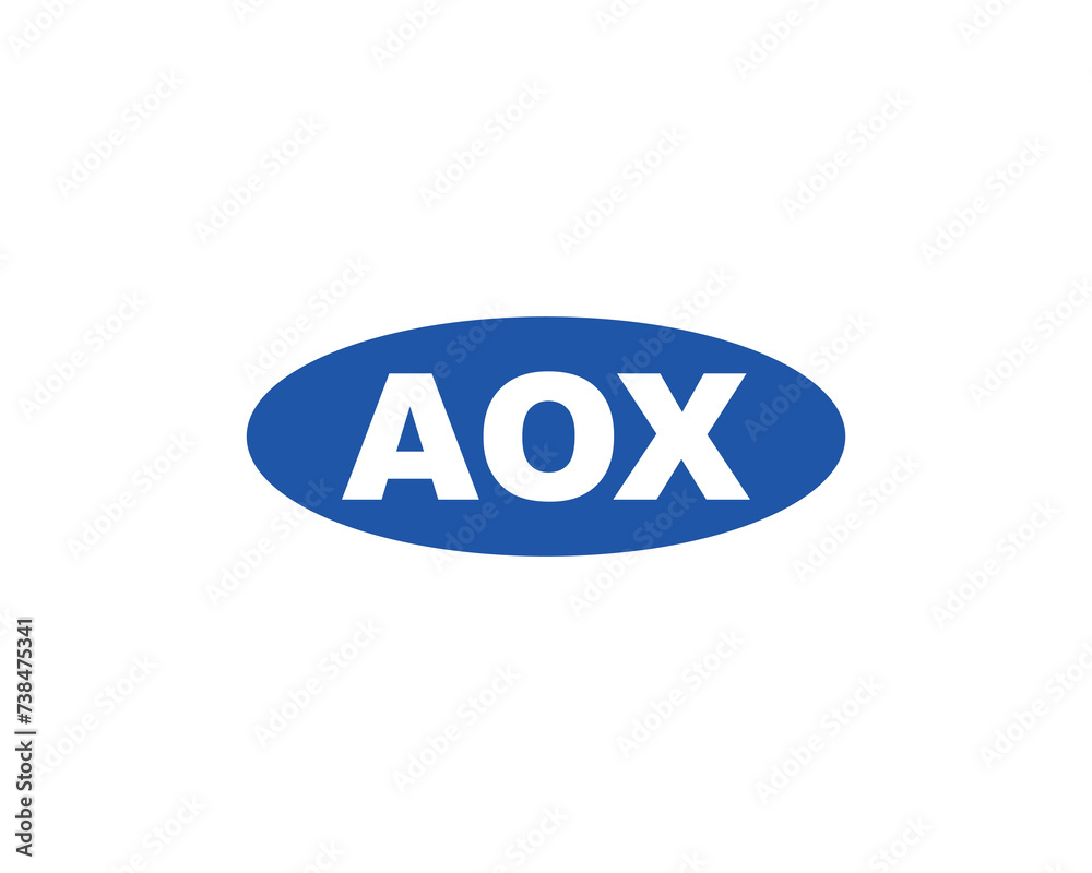 AOX logo design vector template AOX logo design vector template