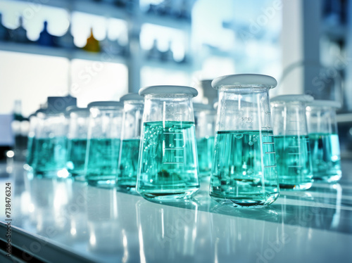 scientists using sample tubes in a laboratory stock photo of a laboratory