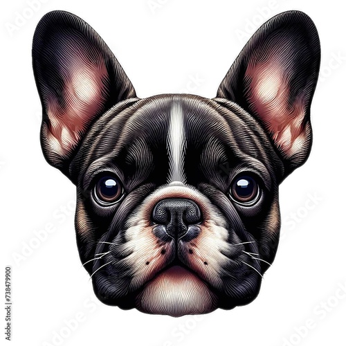 Animal, dog, pet, cute dog, lovely dog, spotted dog, illustration, digital art, dog character, animal character,