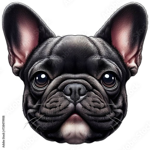 Animal, dog, pet, cute dog, lovely dog, spotted dog, illustration, digital art, dog character, animal character,