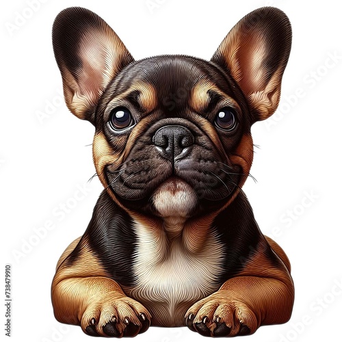 Animal, dog, pet, cute dog, lovely dog, spotted dog, illustration, digital art, dog character, animal character,