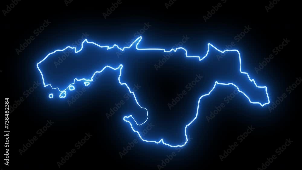 map of Kisumu in kenya with glowing neon effect map of Kisumu in kenya with glowing neon effect