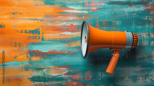a megaphone with business management background © growth.ai