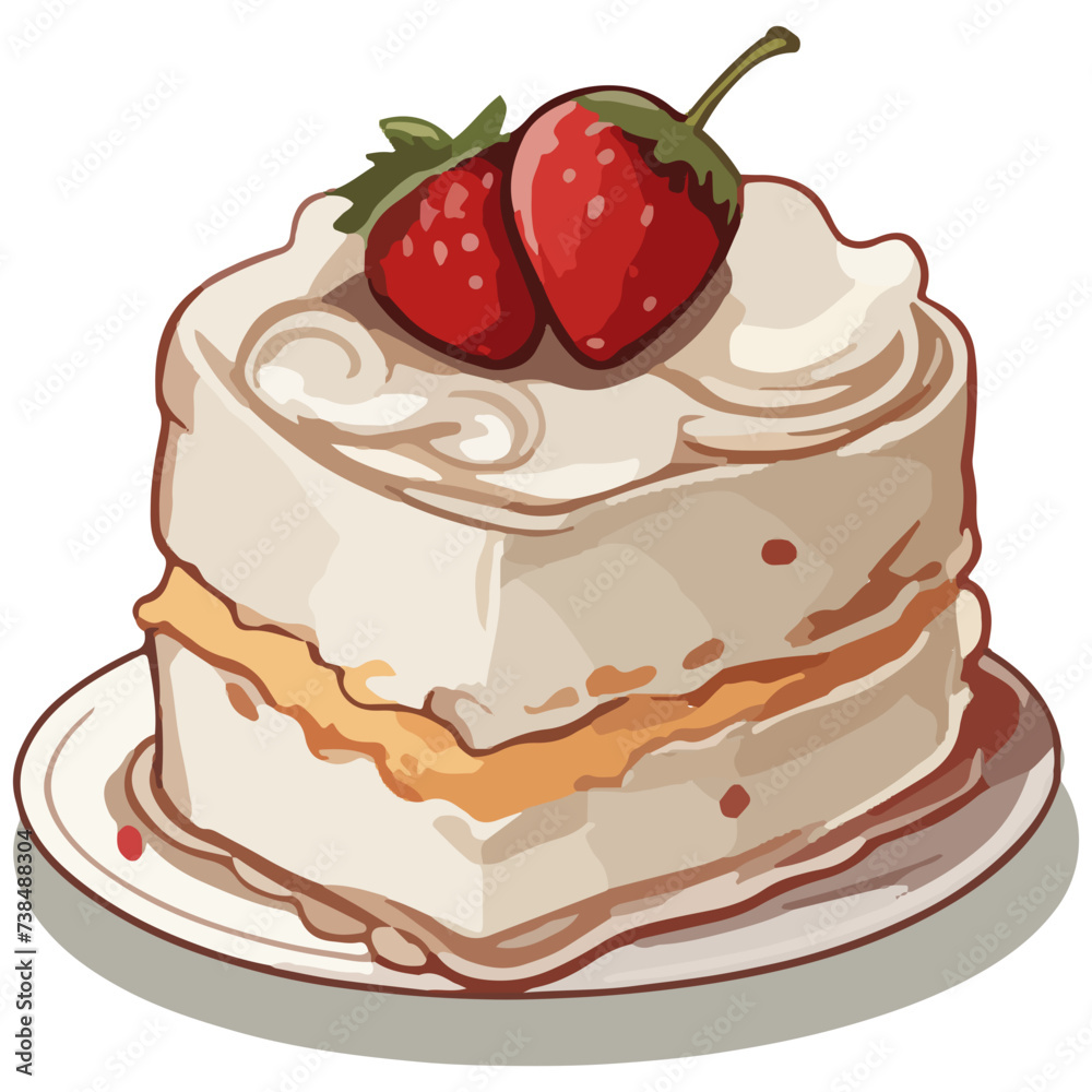 strawberry cake strawberry cake