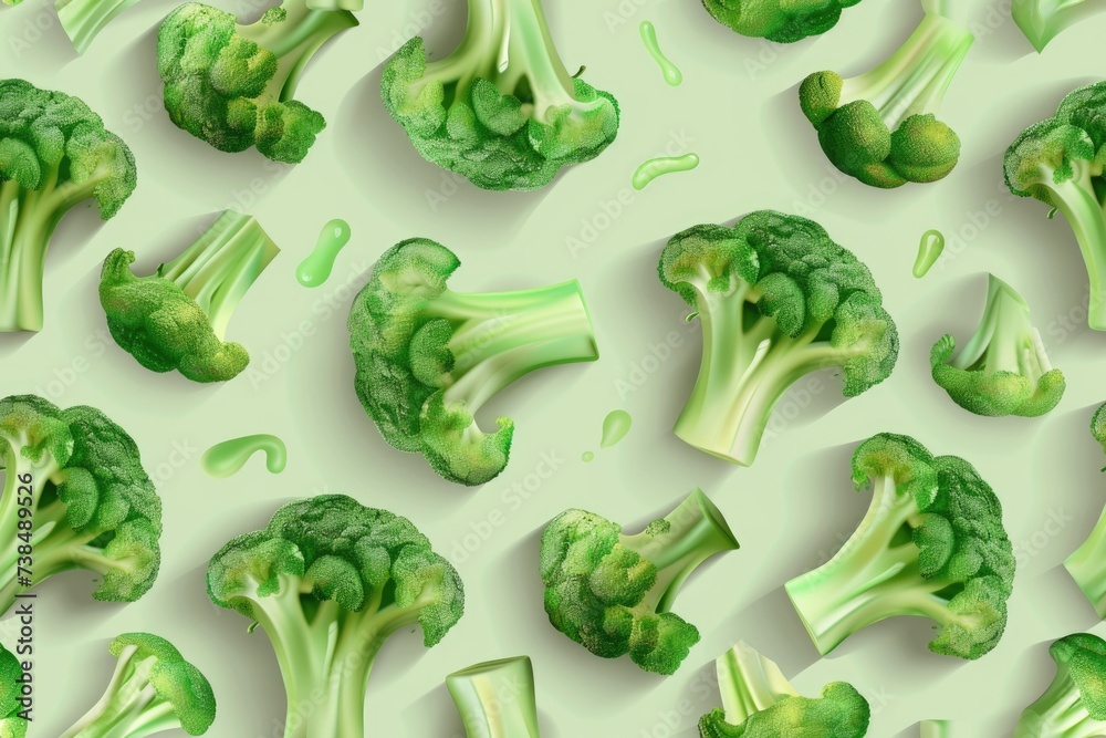 Broccoli background 