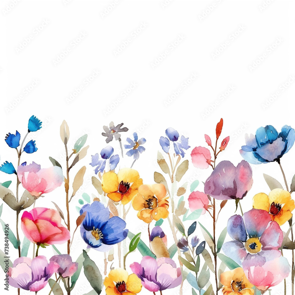 Spring Floral Bordor