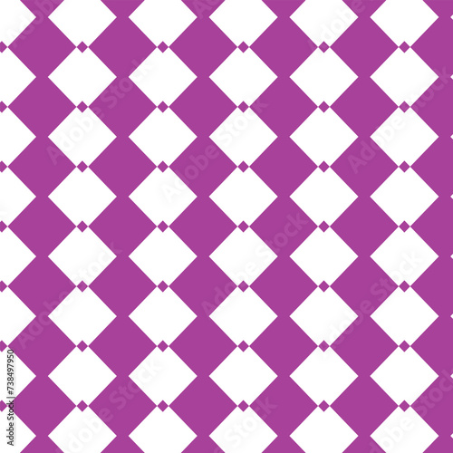 abstract geometric repeatable purple rhombus pattern.