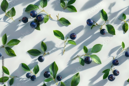 Huckleberry berry background. Food background . 