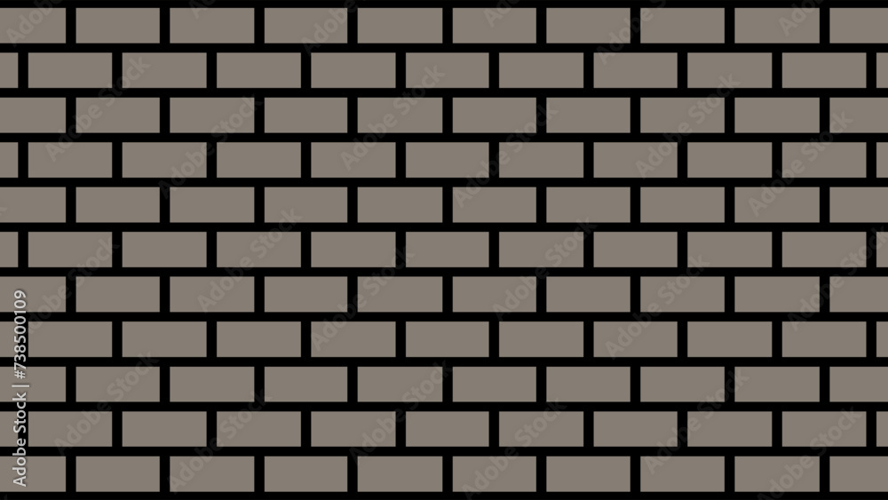 Grey brick wall as background Grey brick wall as background