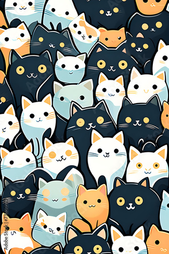 cute cats, Generative AI