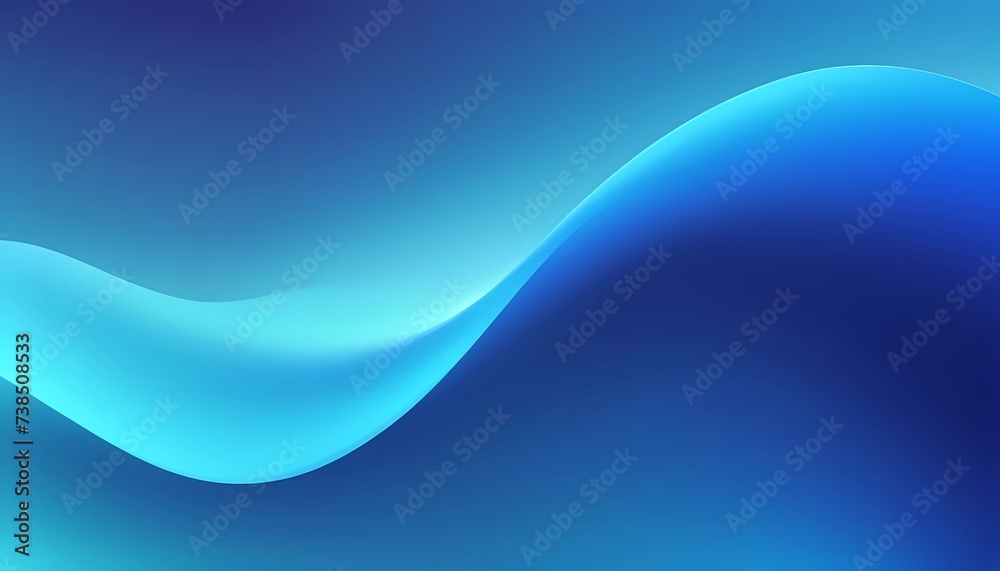 Abstract blue color gradient curve, wave with line textured background. AI-generated Abstract blue color gradient curve, wave with line textured background. AI-generated