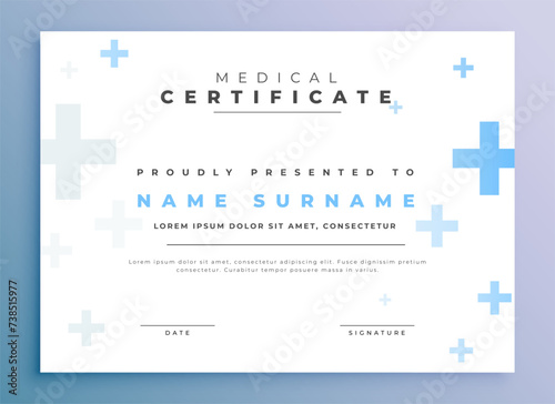 medical diploma certificate a document of success