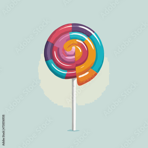 lollipop isolated on white background