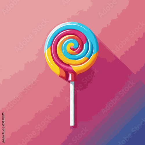 lollipop isolated on white background