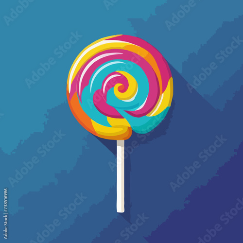 lollipop isolated on white background