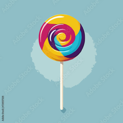 lollipop isolated on white background