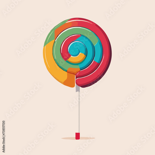 lollipop isolated on white background
