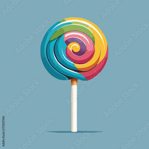 lollipop isolated on white background