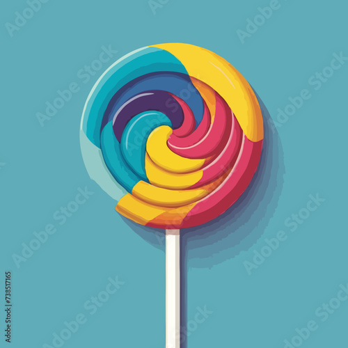 lollipop isolated on white background