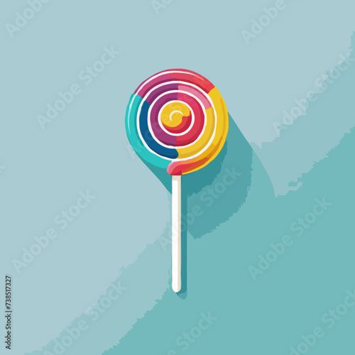 lollipop isolated on white background