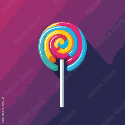 lollipop isolated on white background