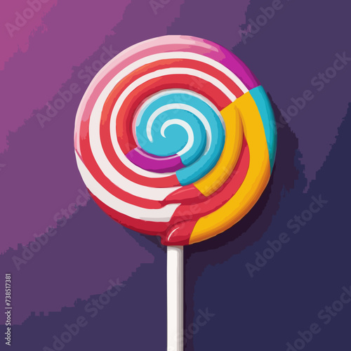 lollipop on a stick