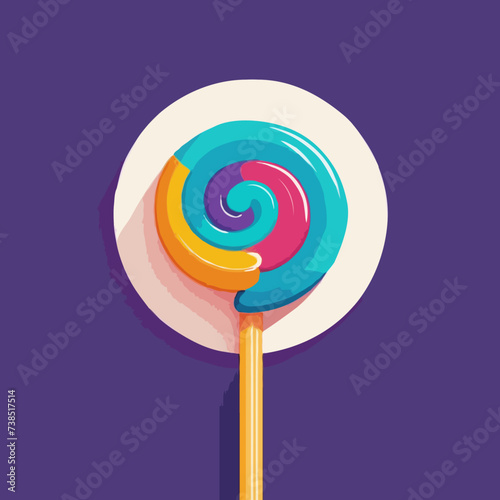 lollipop on a stick