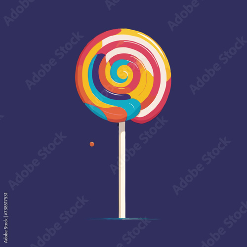 lollipop on a stick