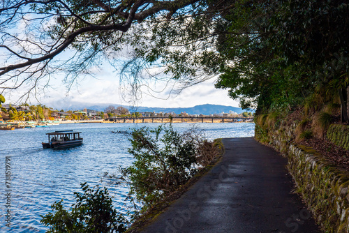 Wallpaper Mural 冬の嵐山 Torontodigital.ca