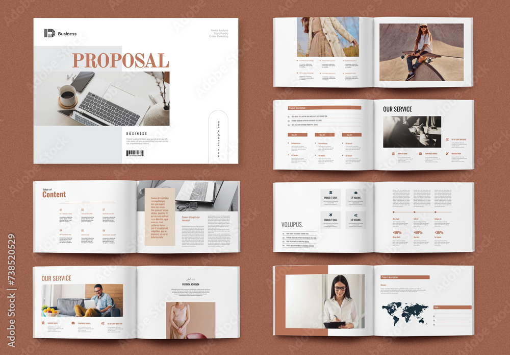 Proposal Stock Business Proposal Stock Template | Adobe Stock