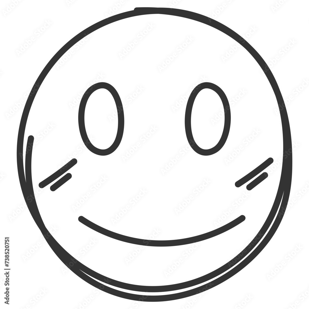 Smile Line Doodle Smile Line Doodle