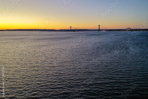 Verrazano Bridge at Sunset photo