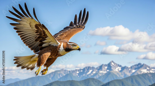 eagle bird Realistic images of wild animal world with blurred background