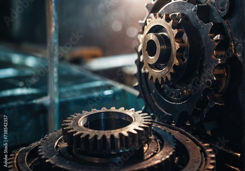 old mechanism gears 