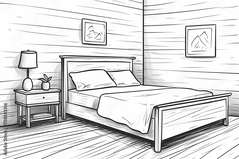 printable picture, coloring book with cozy rooms printable picture, coloring book with cozy rooms