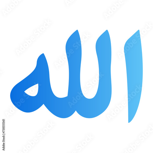 allah gradient icon