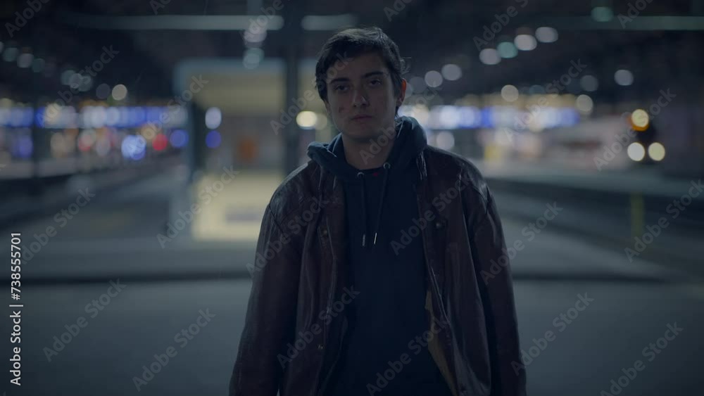 Thoughtful Male Person Looking Into Mirror Thinking and Self-reflecting Thoughtful Male Person Looking Into Mirror Thinking and Self-reflecting