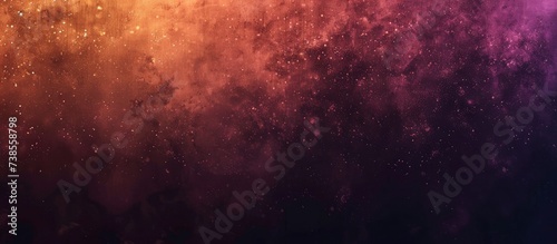 Vintage Mystery Dark Moody Abstract Texture with Mysterious Purple and Dark Orange Background