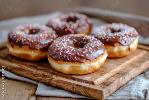 Artisanal Donut Creations. Showcasing Unique Taste and Personality.