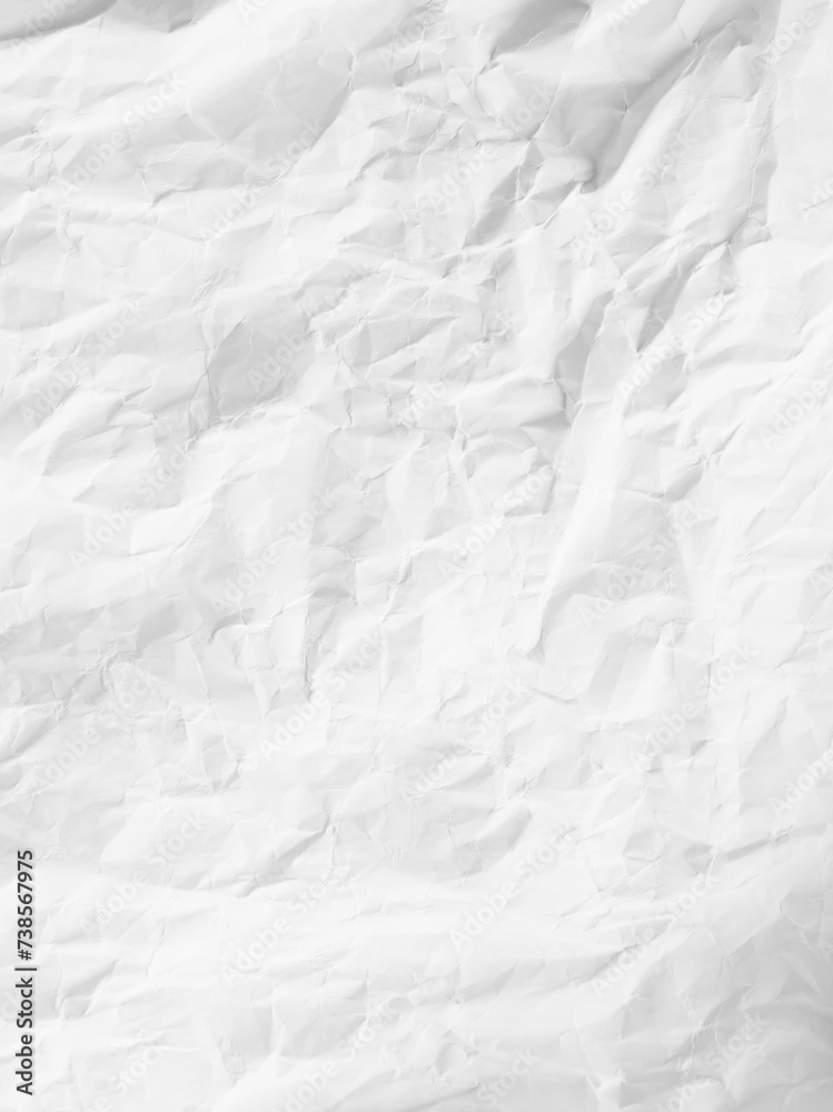 Obraz premium Paper White Crumpled Background Old Vintage Letter Grey Wrinkle Sheet Dirty Crease Page Design Letter Torn Parchment Craft Grunge Kraft Pattern Rough Canvas Brown Page Aged Texture Mockup Cardboard.