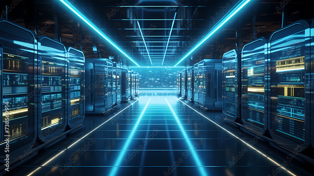 Data center, the core hub of the digital era Data center, the core hub of the digital era