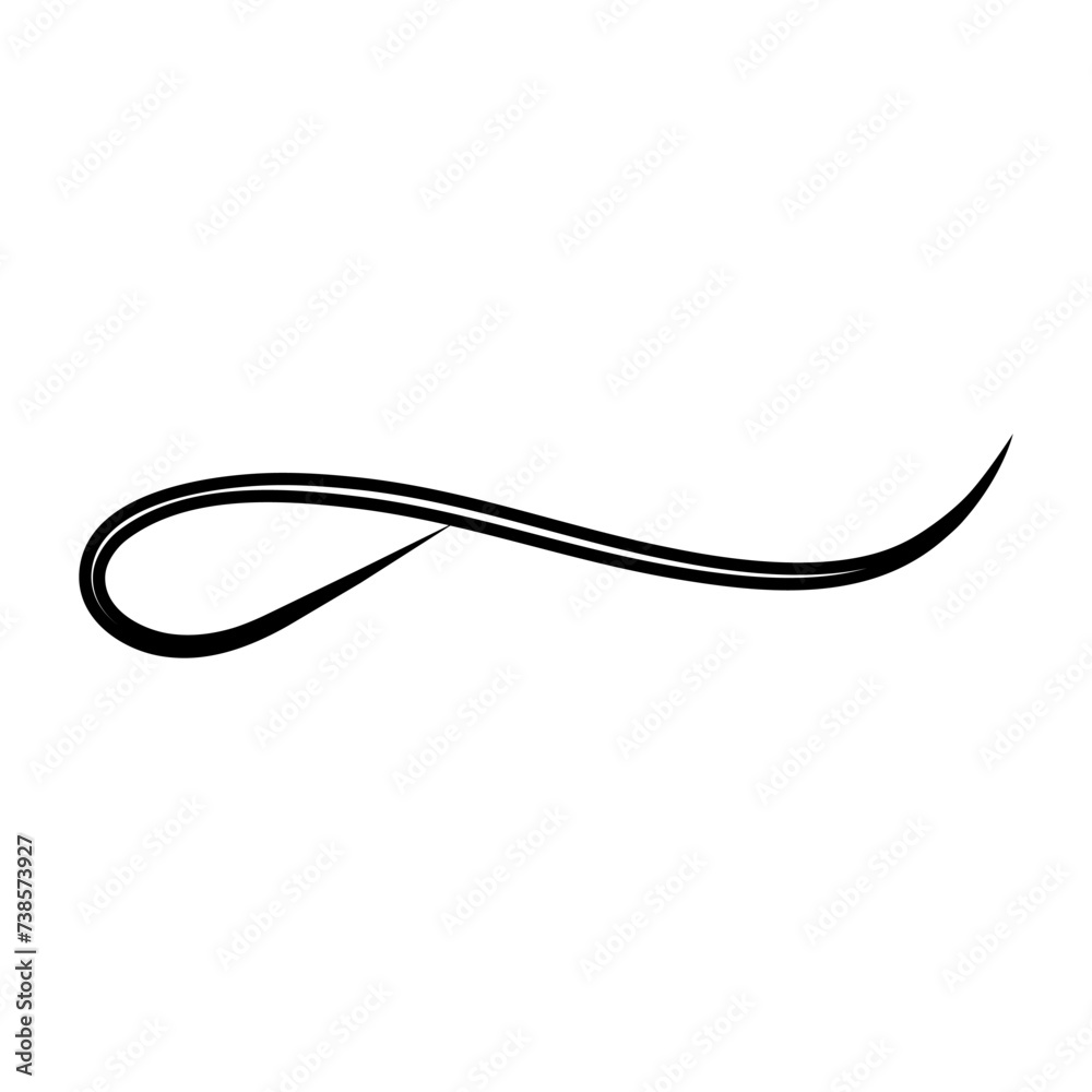 Swishes vector icon. Swashes illustration sign. Swoops symbol. Aroma logo. Swishes vector icon. Swashes illustration sign. Swoops symbol. Aroma logo.
