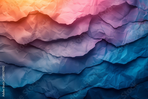 Wallpaper Mural ChromaFlow: Exclusive Gradient Background Torontodigital.ca