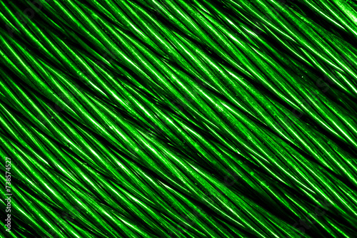 green aluminum electric cable.background or texture