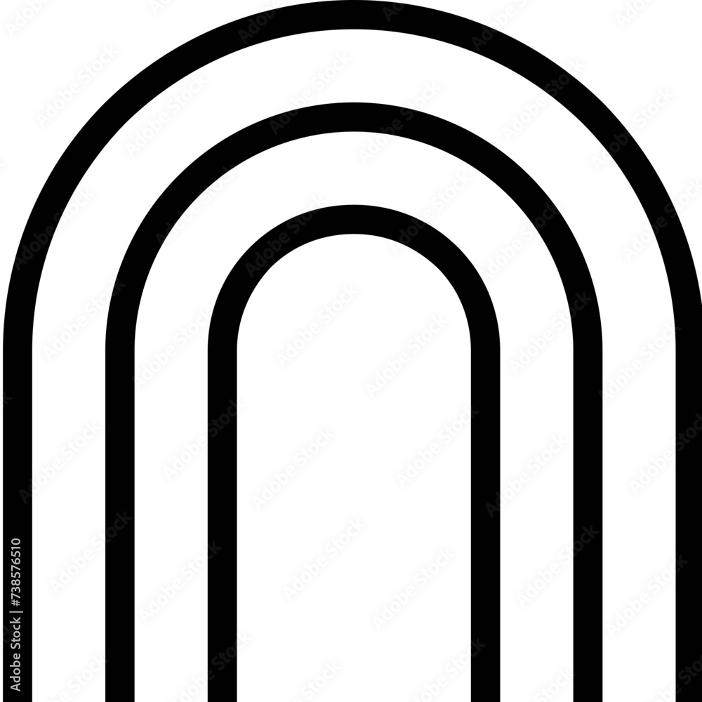 rainbow interface icon