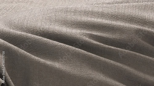 Realistic patterns waving in the wind. Background of 3D patterns floating in the air in slow motion.