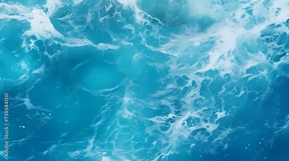 Obraz premium spectacular view of waves