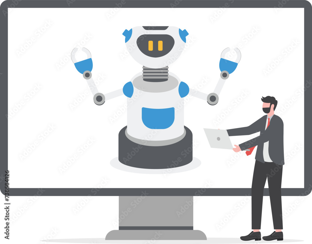 RPA Robotic Process Automation, Future Technology helps Human, Machine Learning or Artificial Intelligence
RPA Robotic Process Automation, Future Technology helps Human, Machine Learning or Artificial Intelligence