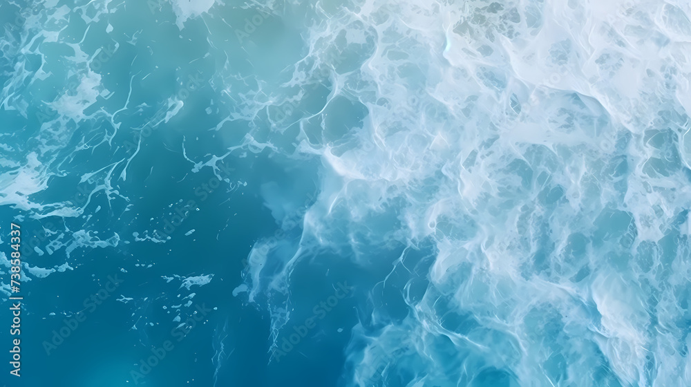 spectacular view of waves
