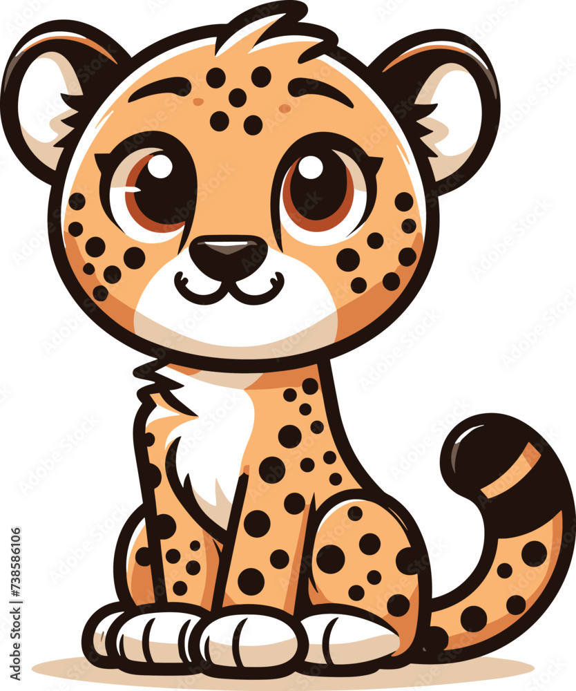 funny animal vector